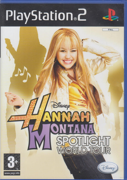 PS2 Hannah Montana Spolight World Tour - USADO