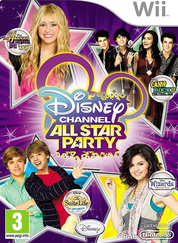 WII Disney Channel: All Star Party  - USADO