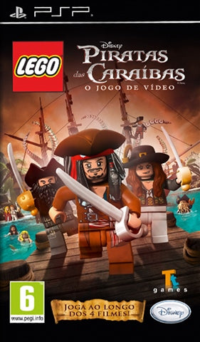 PSP LEGO Piratas das Caraíbas - Usado