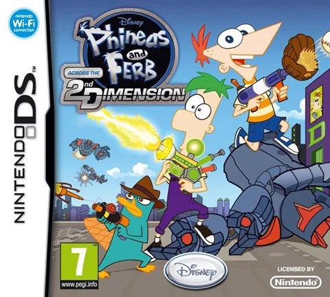NDS Phineas and Ferb Across the 2nd Dimension - USADO