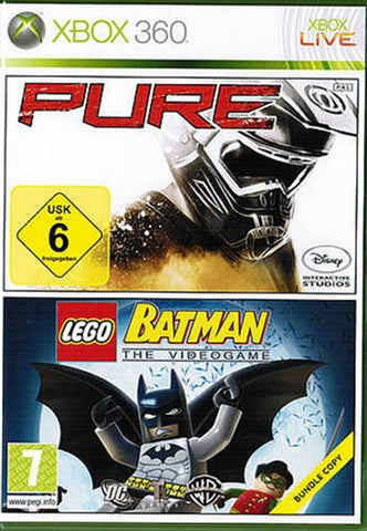 XBOX 360 Pure / Lego Batman - Usado