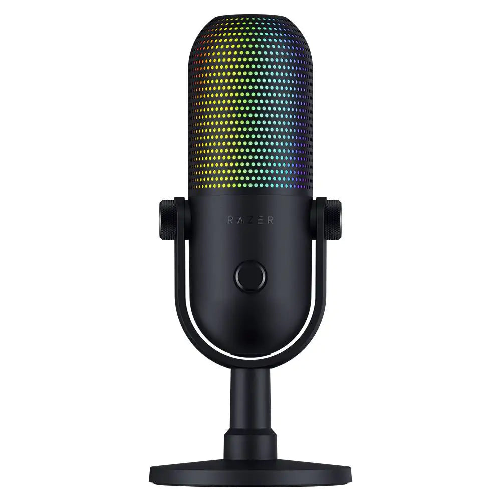 Microfone Razer Seiren V3 Chroma Preto - NOVO