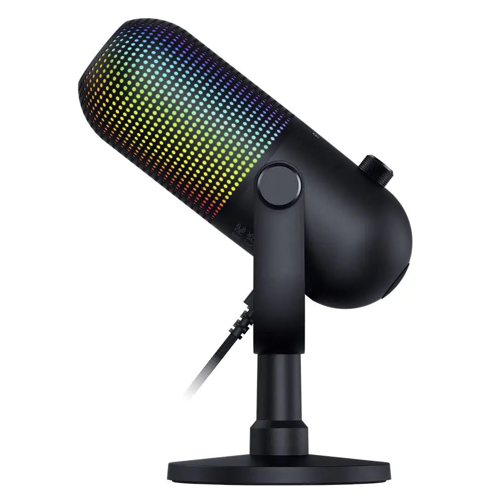 Microfone Razer Seiren V3 Chroma Preto - NOVO