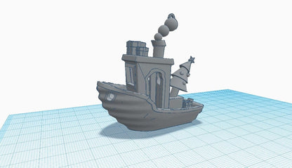 3dfile A Very Benchy Christmas Ornament!