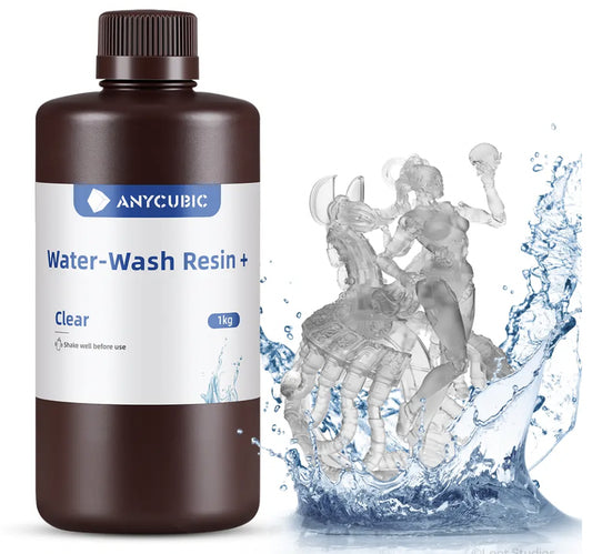 3dprint Anycubic - Water Washable Resin + Clear - 1kg