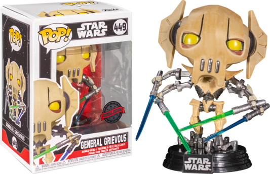 Funko POP! STAR WARS: GENERAL GRIEVOUS SPECIAL EDITION #449