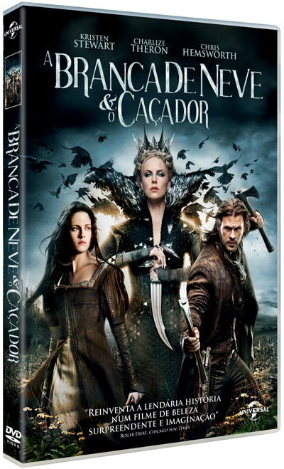 DVD - A Branca de Neve e o CaçadoR - USADO