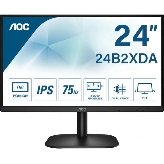 Monitor AOC 24b2xda HDMI/DVI/VGA / SEMI-NOVO / GRADE B