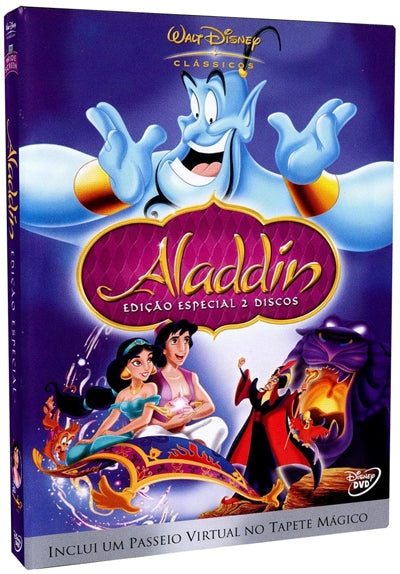 DVD - Aladdin ( Edição Especial - 2 Discos ) - Usado