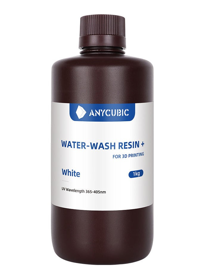 3dprint Anycubic - Water Washable Resin + White - 1kg