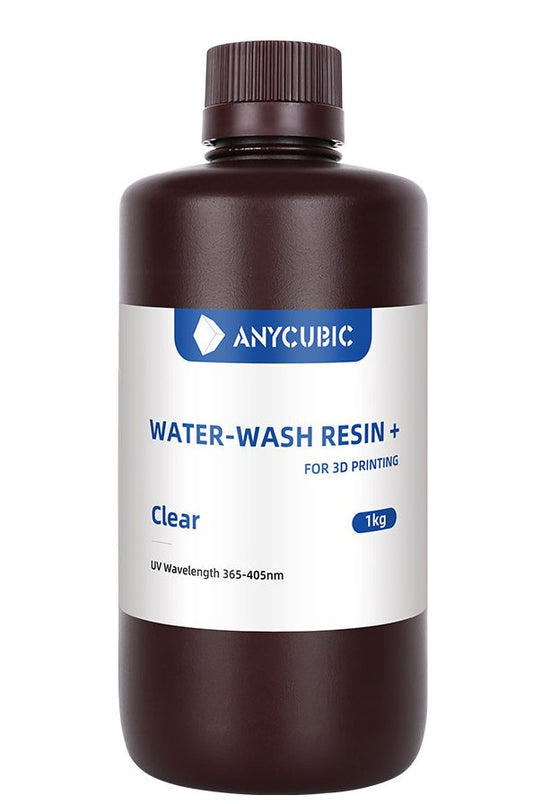 3dprint Anycubic - Water Washable Resin + Clear - 1kg