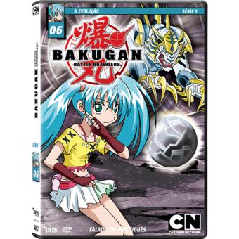 DVD - Bakugan Vol.6 – A Evolução - USADO
