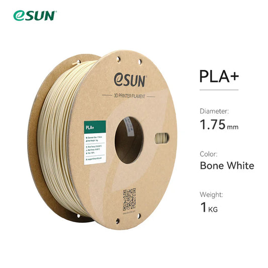 eSun Filament PLA+ Bone White, 1.75 mm / 1000 g