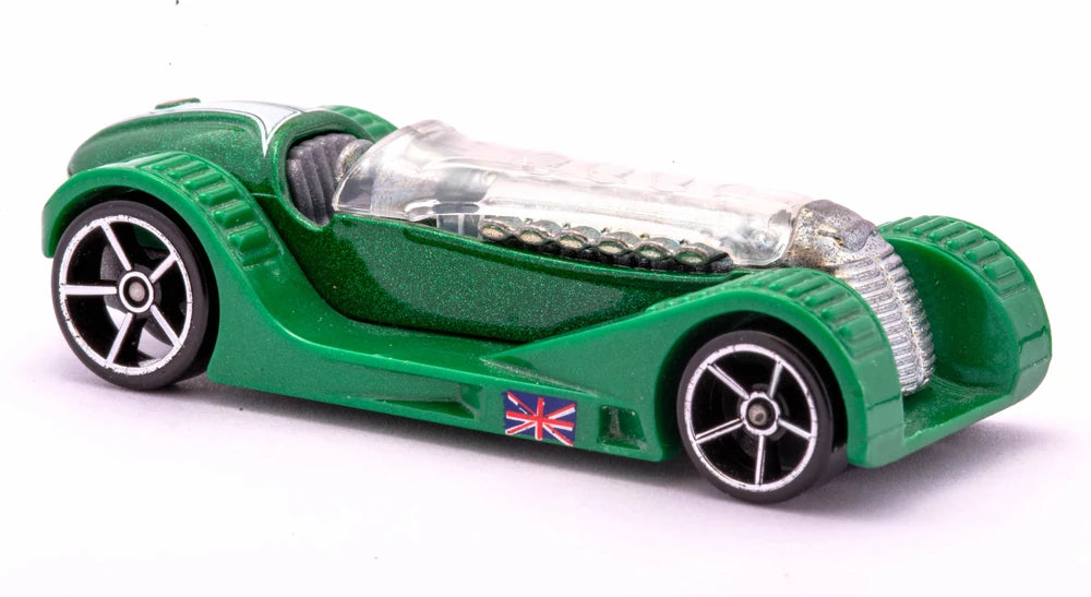 Hot Wheels 200 Brit Speed N4007 Green - Loose - Usado