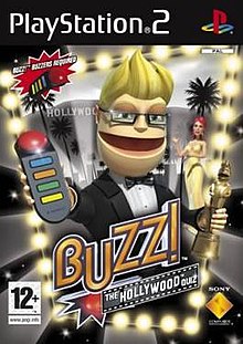 PS2 Buzz! Hollywood Quiz - USADO