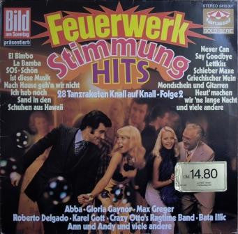 LP VINYL - Various – Feuerwerk Stimmung Hits - 28 Tanzraketen Knall Auf Knall * Folge 2 - USADO