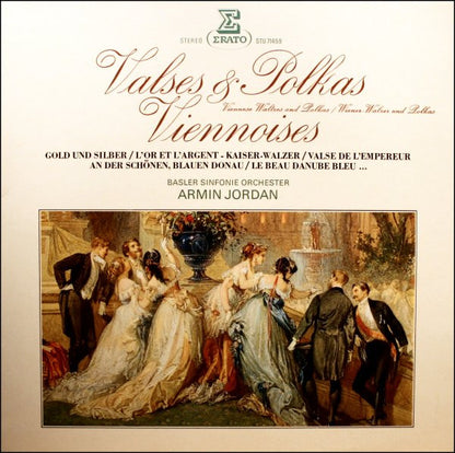 LP VINYL - Armin Jordan & Basler Sinfonie-Orchester – Valses & Polkas Viennoises / Viennese Waltzes And Polkas / Wiener-Walzer Und Polkas - USADO