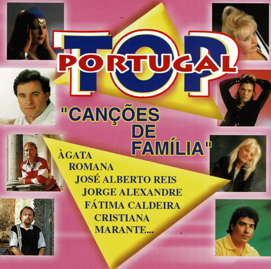 CD - Various – Top Portugal - Canções De Família - USADO