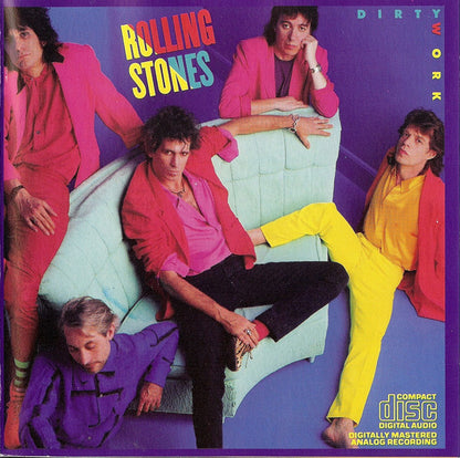 CD - The Rolling Stones – Dirty Work - USADO