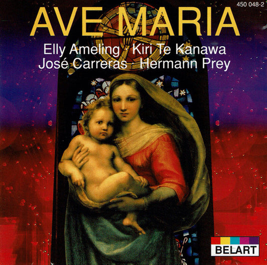 CD - Elly Ameling, Kiri Te Kanawa, José Carreras, Hermann Prey – Ave Maria - USADO