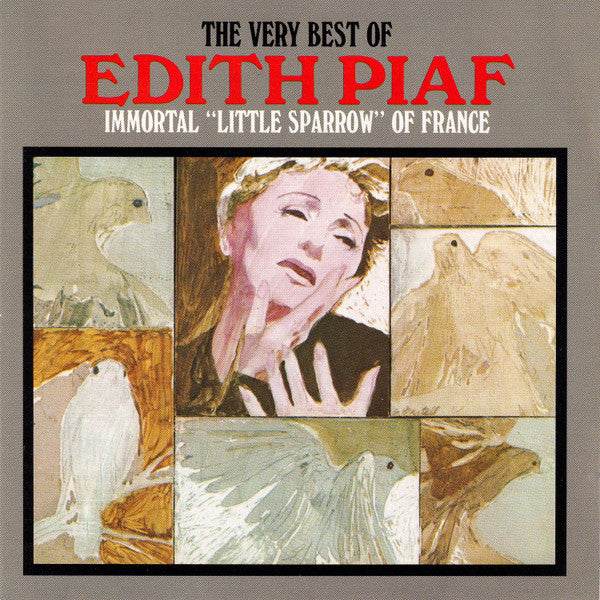 CD - Edith Piaf – The Very Best Of Edith Piaf (Immortal "Little Sparrow" Of France) - USADO