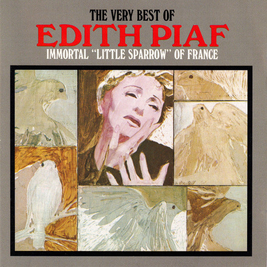 CD - Edith Piaf – The Very Best Of Edith Piaf (Immortal "Little Sparrow" Of France) - USADO