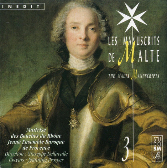 CD - Maîtrise Des Bouches Du Rhône – Les Manuscrits De Malte Vol. 3 - USADO