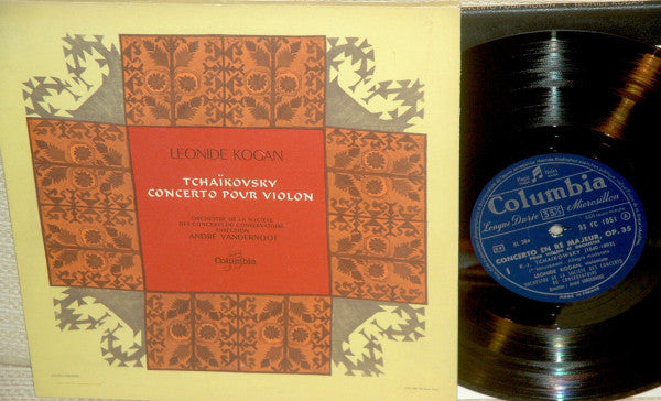 LP VINYL - Leonid Kogan, André Vandernoot, Tchaikovsky* – Concerto Pour Violin - USADO