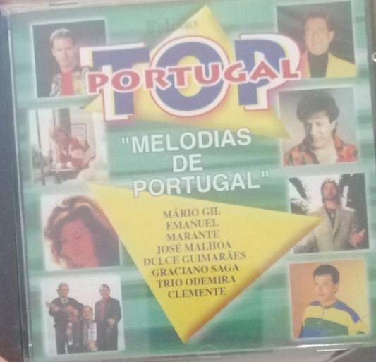 CD - Various – Top Portugal "Melodias De Portugal" - USADO