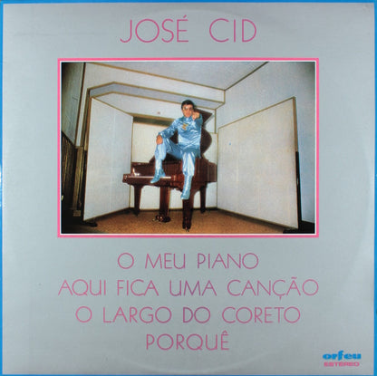 LP VINYL - José Cid – O Meu Piano - USADO