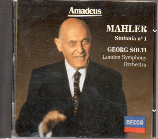 CD - Mahler*, London Symphony Orchestra, Georg Solti – Sinfonía Nº 1 - USADO