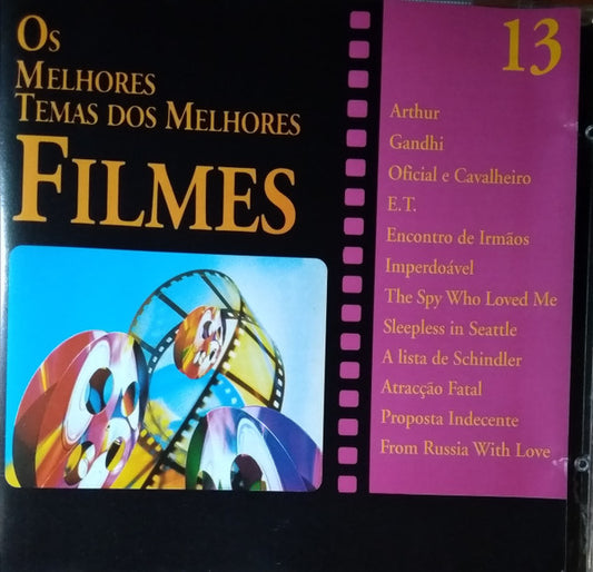 CD - Various – Os Melhores Temas Dos Melhores Filmes 13 - USADO