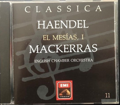CD - Haendel* - Sir Charles Mackerras, English Chamber Orchestra – El Mesias I - USADO