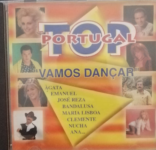 CD - Various – Top Portugal "Vamos Dançar" - USADO