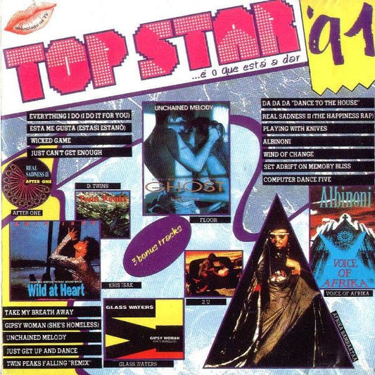LP VINYL - Various – Top Star '91 - USADO