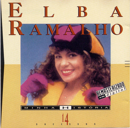 CD - Elba Ramalho – Minha História (14 Sucessos) - USADO