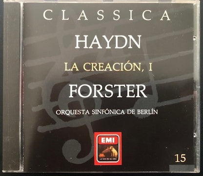 CD - Haydn* : Karl Forster, Berliner Sinfonie Orchester – La Creación, I - USADO