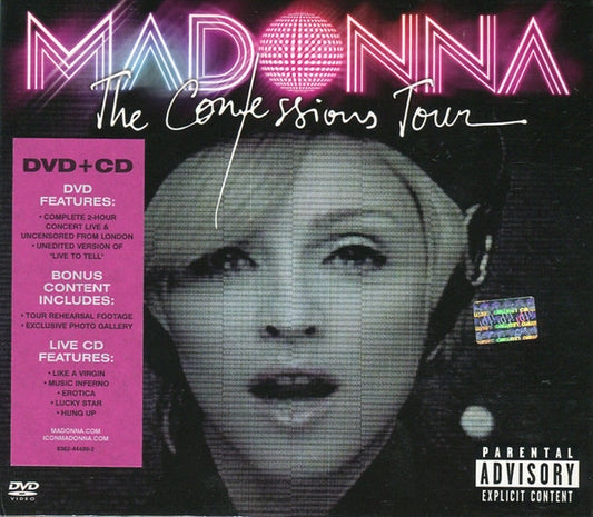 CD - Madonna – The Confessions Tour - USASO