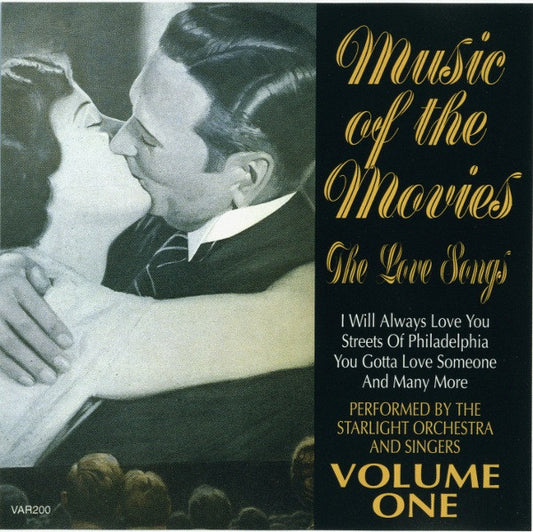 CD - The Starlight Orchestra And Singers* – Music Of The Movies - The Love Songs - Volume One - USADO