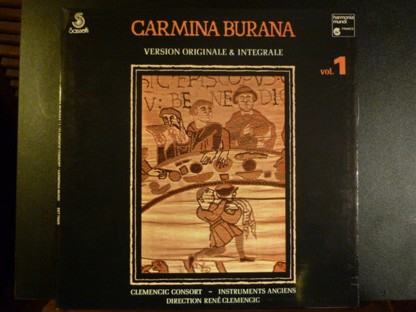 LP VINYL - Clemencic Consort – Carmina Burana. Version Originale & Integrale. Volume 1 - USADO