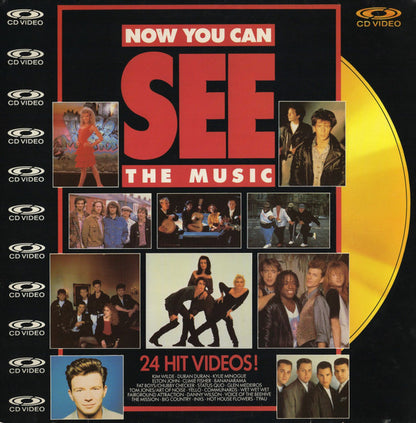 LP VINYL - Various – Now You Can See The Music - 24 Hit Videos! - USADO