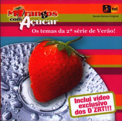 CD - Various – Morangos Com Açúcar - Os Temas Da 2ª Série De Verão - USADO