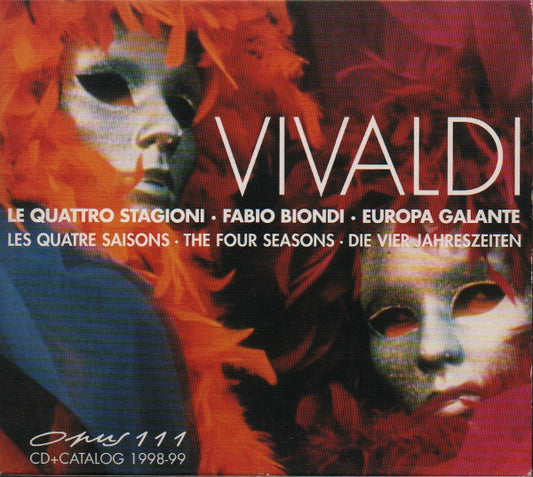 CD - Vivaldi*, Europa Galante, Fabio Biondi – Le Quattro Stagioni - USADO