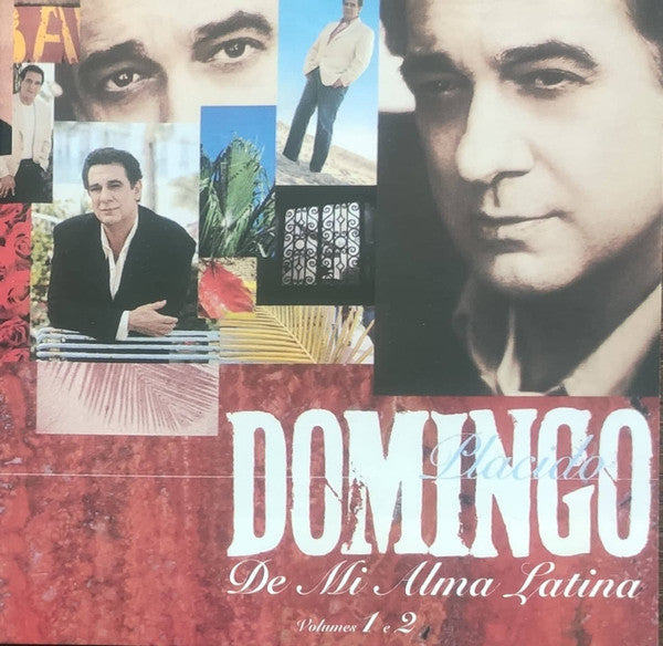CD - Placido Domingo – De Mi Alma Latina Volumes 1 E 2 - USADO