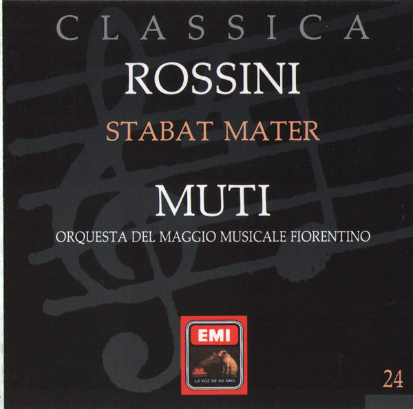CD - Rossini* : Muti*, Orquesta Del Maggio Musicale Fiorentino* – Stabat Mater - USADO