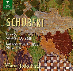 CD - Franz Schubert, Maria-João Pires – Piano Sonata D.960, Impromptus D.899 Nos. 3 & 4 - USADO