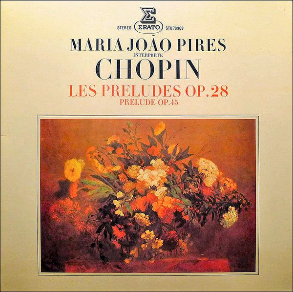 LP VINYL - Chopin* - Maria-João Pires – Les Preludes Op.28 - Prelude Op.45 - USADO