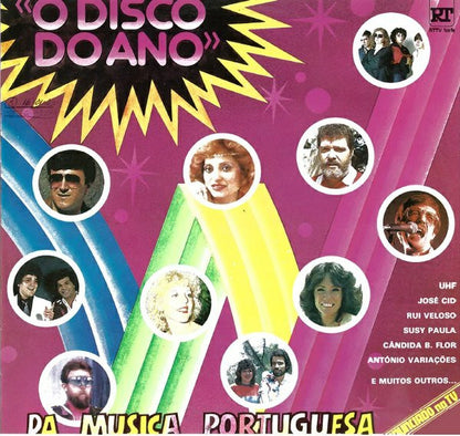 LP VINYL - Various – Disco Do Ano Da Música Portuguesa - USADO