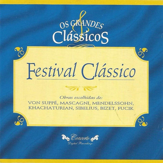 CD - London Festival Orchestra*, Alfred Scholz – Festival Clássico - USADO