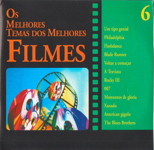 CD - Various – Os Melhores Temas Dos Melhores Filmes 6 - USADO